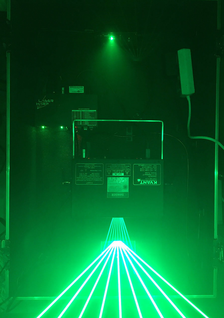 Laser Harp Controller